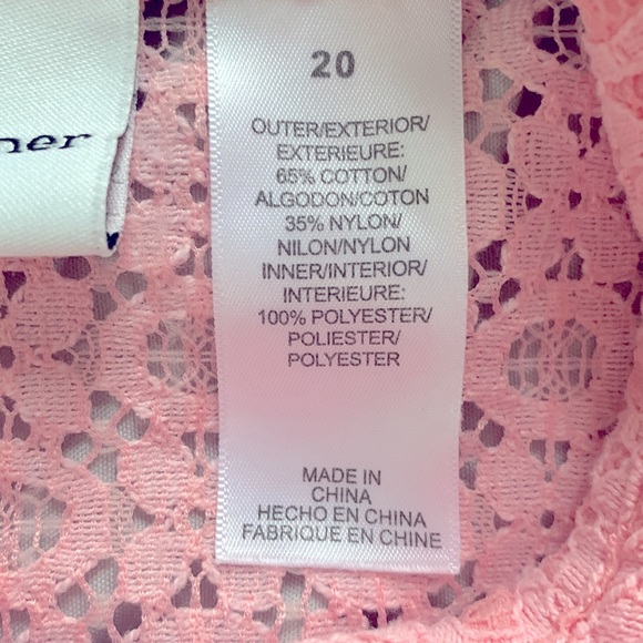 Alfred Dunner unlined lace blazer - Picture 6 of 6